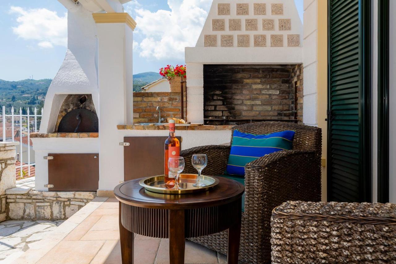 Solaris Methea- Luxury Central Villa By The Castle Kassiopi Zewnętrze zdjęcie